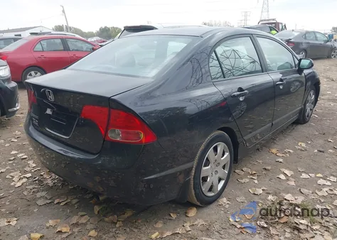 2008 Honda Civic Lx из США, поврежденный, VIN 1HGFA16528L107367